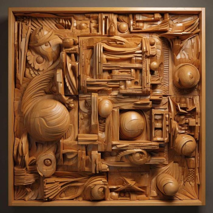 نموذج ثلاثي الأبعاد لآلة CNC 3D Art 